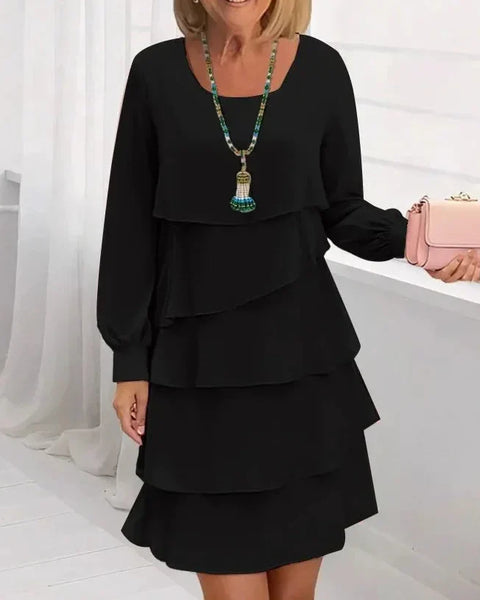 Noéline | Robe Élégante Cascade