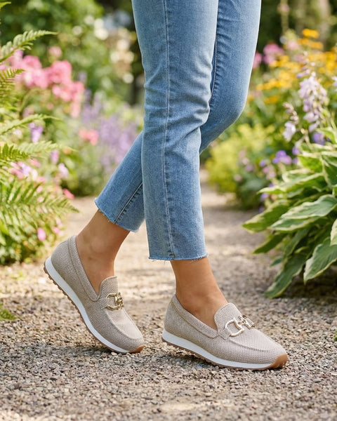 Sélina | Baskets Mocassin Élégance