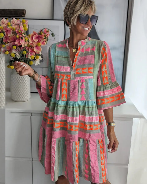 Eugénie | Robe Bohème Colorée