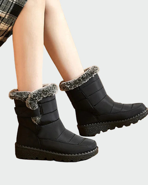Léonie | Bottes Fourrées Hiver