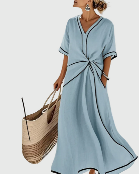 Éléonore | Robe Maxi Élégance Naturelle