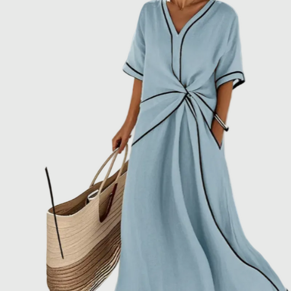 Éléonore | Robe Maxi Élégance Naturelle
