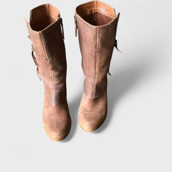 Élisa | Bottes Rétro Zippées