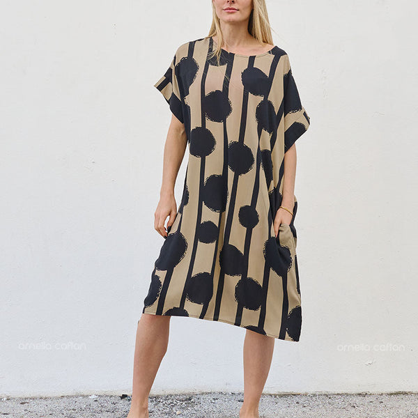 Robe décontractée à poches courtes – Ornella Caftan™