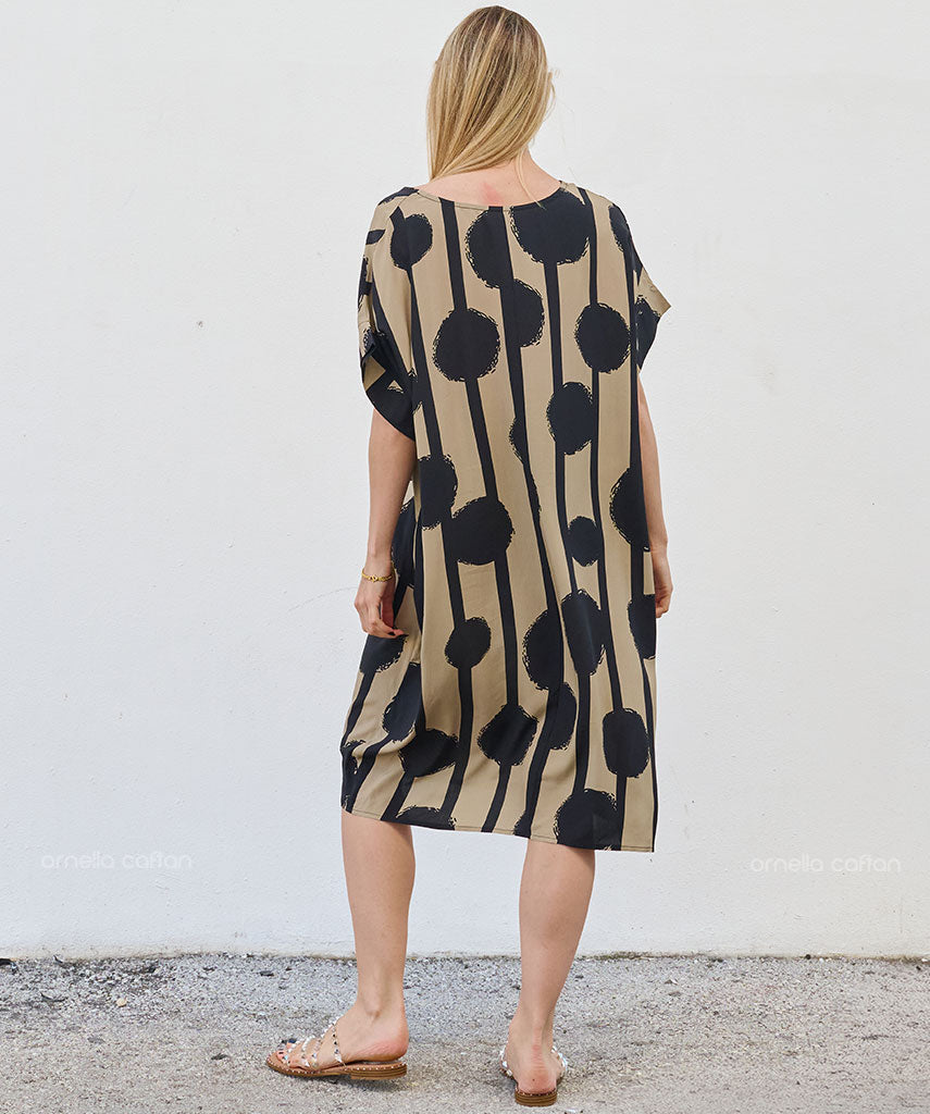Robe décontractée à poches courtes – Ornella Caftan™