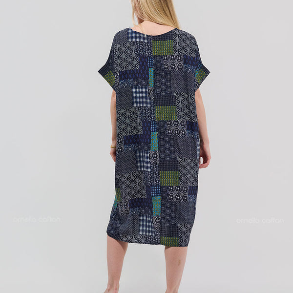 Robe Décontractée à Poches Courtes – Ornella Caftan™