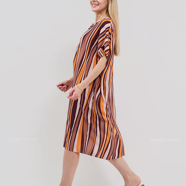 Robe décontractée à poches courtes – Ornella Caftan™