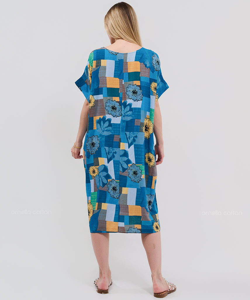 Robe décontractée à poches courtes – Ornella Caftan™