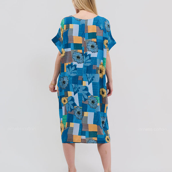 Robe décontractée à poches courtes – Ornella Caftan™