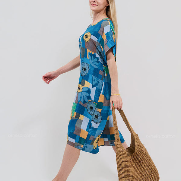 Robe décontractée à poches courtes – Ornella Caftan™