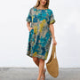 Robe Décontractée à Poches Courtes – Ornella Caftan™