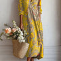 Azélie | Robe Imprimée Soleil