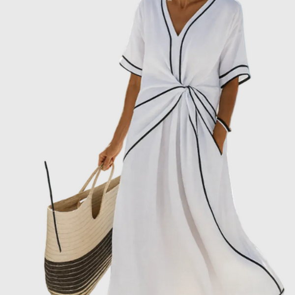 Éléonore | Robe Maxi Élégance Naturelle