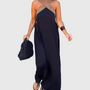 Léna | Robe Maxi Croisée Élégante