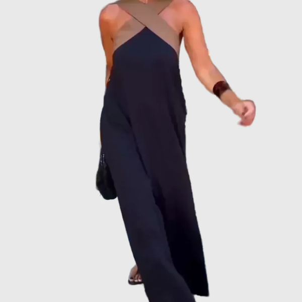 Maëlys | Robe Maxi Dos Nu Élégante