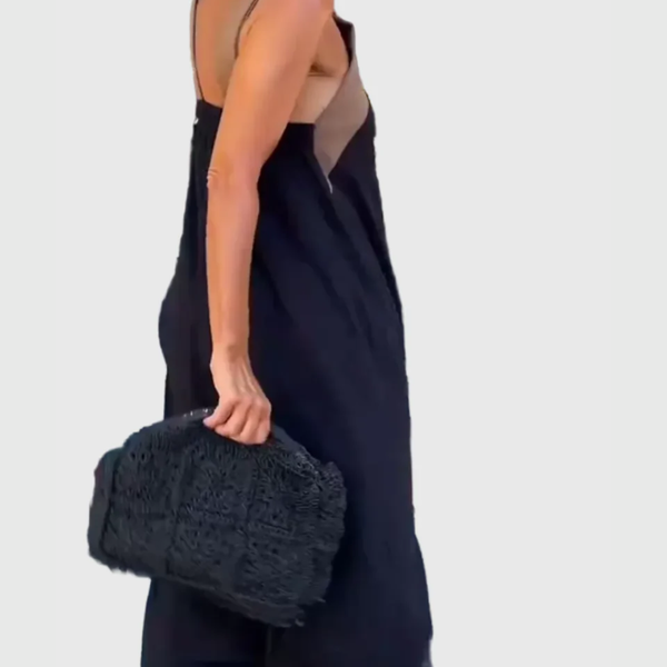 Léna | Robe Maxi Croisée Élégante