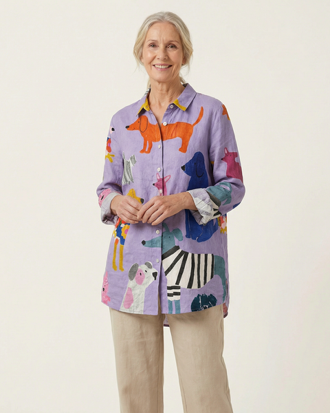 Lison | Blouse Bohème Illustrée