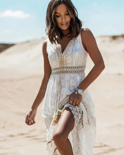 Cassandra | Robe Maxi Bohème Élégante