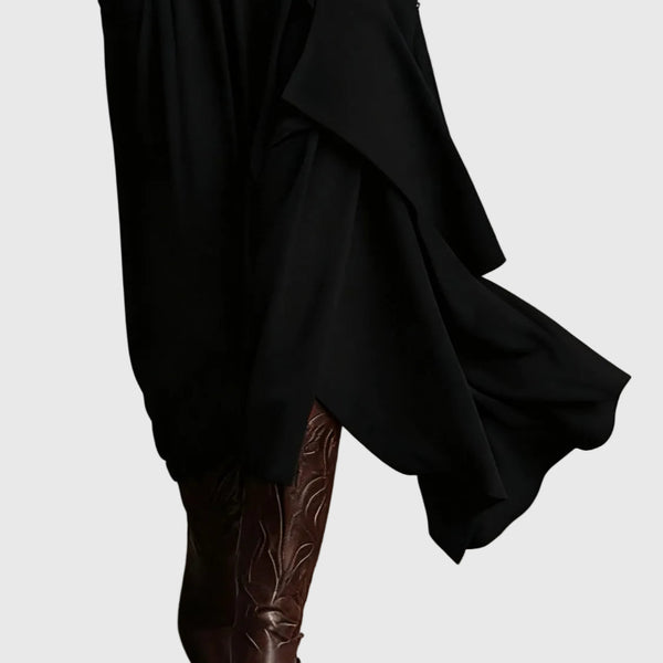 Isabeau | Robe Maxi Drapée Élégance