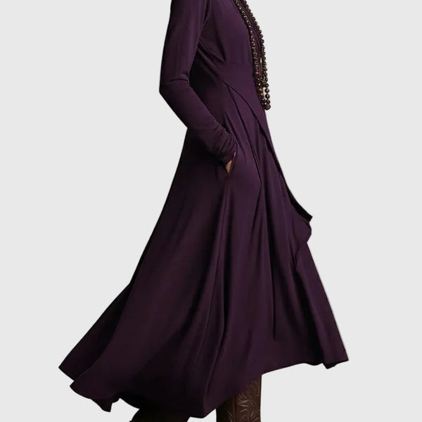 Isabeau | Robe Maxi Drapée Élégance
