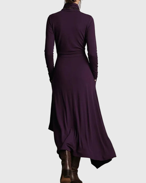 Isabeau | Robe Maxi Drapée Élégance