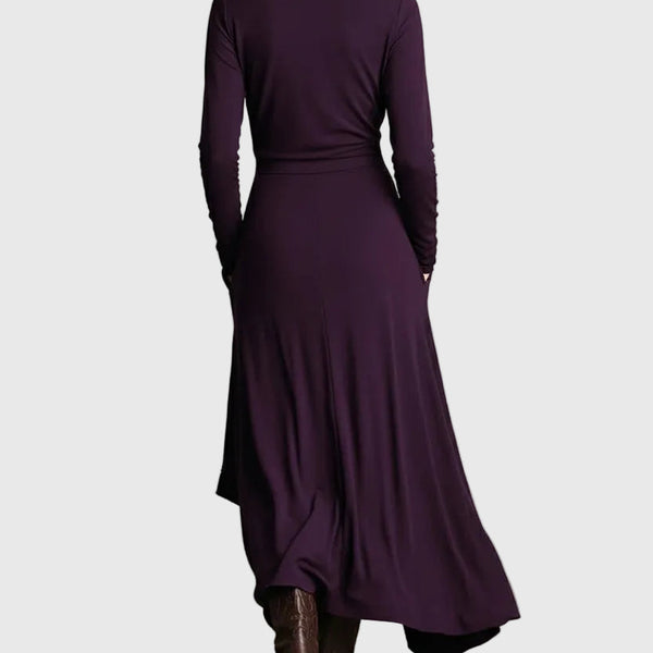 Isabeau | Robe Maxi Drapée Élégance