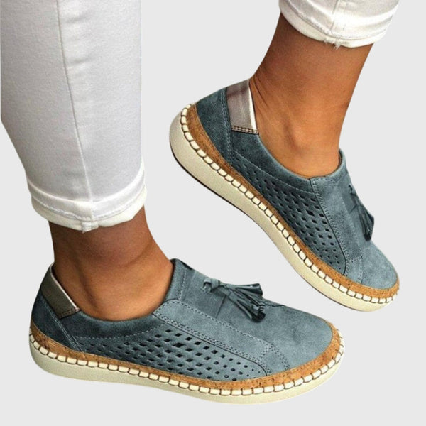 Tessia | Baskets Mocassin Perforées