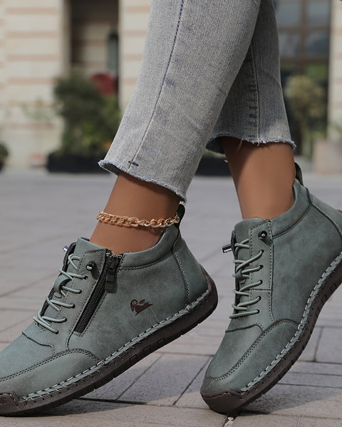 Maura | Baskets Zip Confort Nature