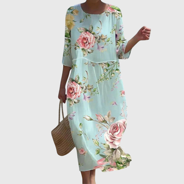 Rosalie | Robe Maxi Fleurie Douceur