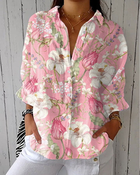Capucine | Blouse Fleurie Romantique