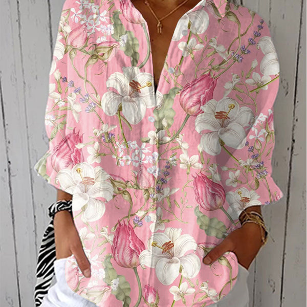 Capucine | Blouse Fleurie Romantique