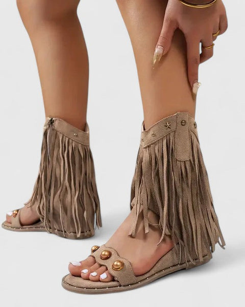 Eira | Sandales Orthopédiques Frangées