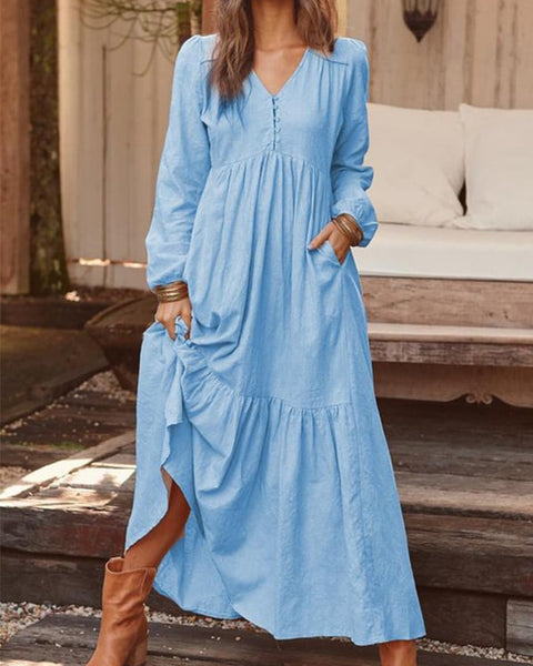 Pauline | Robe Maxi Décontractée