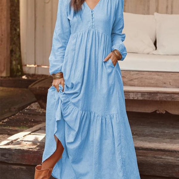 Pauline | Robe Maxi Décontractée