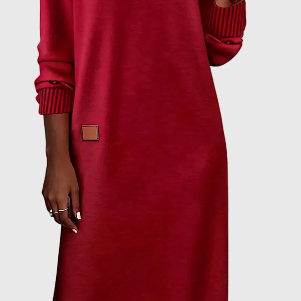 Camélia | Robe Maxi Minimaliste Chic