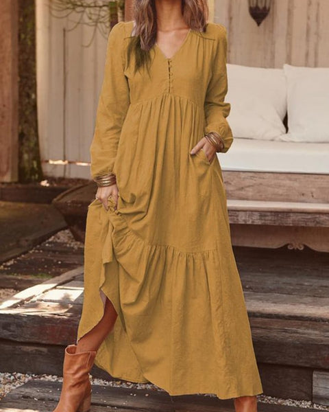 Pauline | Robe Maxi Décontractée