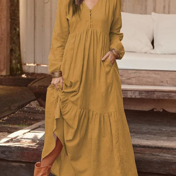 Pauline | Robe Maxi Décontractée