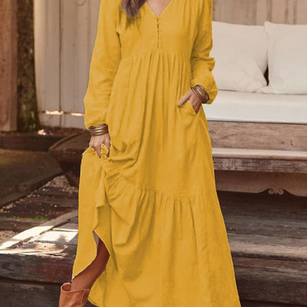 Pauline | Robe Maxi Décontractée