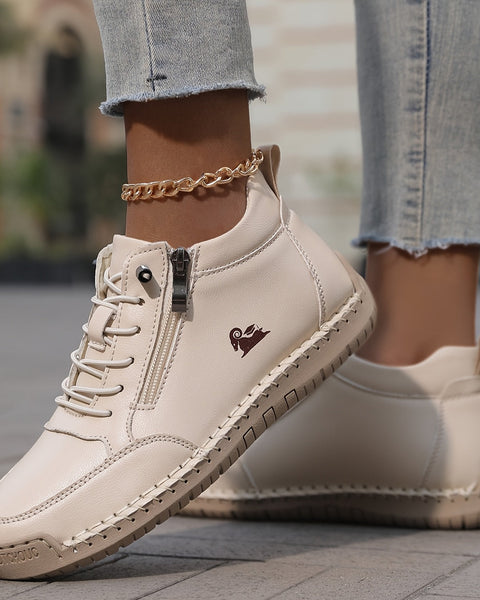 Maura | Baskets Zip Confort Nature
