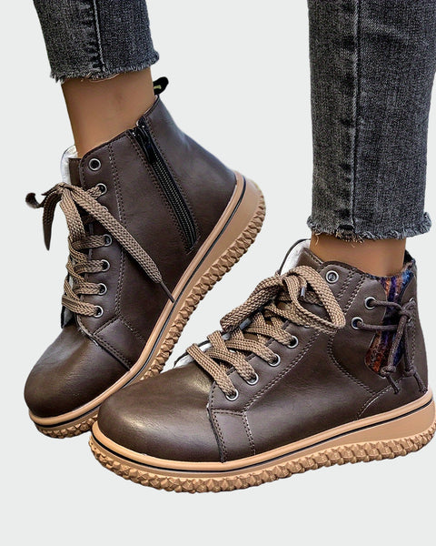 Clara | Bottines Casual Lacées