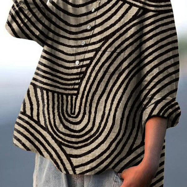 Jacinthe | Blouse Graphique Moderne