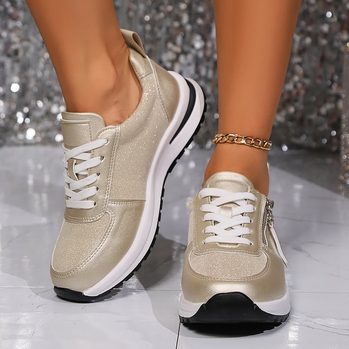Livia | Baskets Brillance Élégante