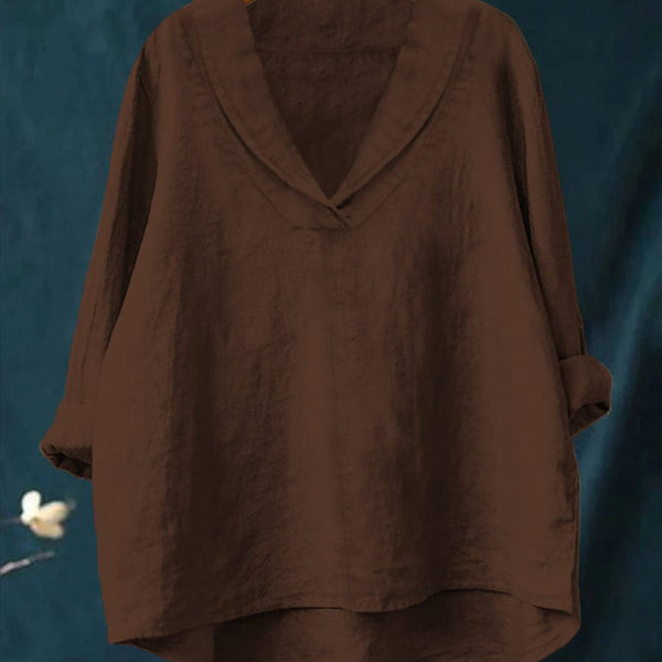 Hortense | Blouse Col V Fluide