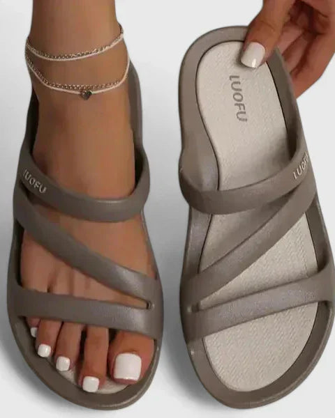 Mila | Sandales Orthopédiques Croisées