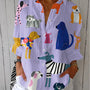 Florence | Blouse Motifs Canins Fantaisie