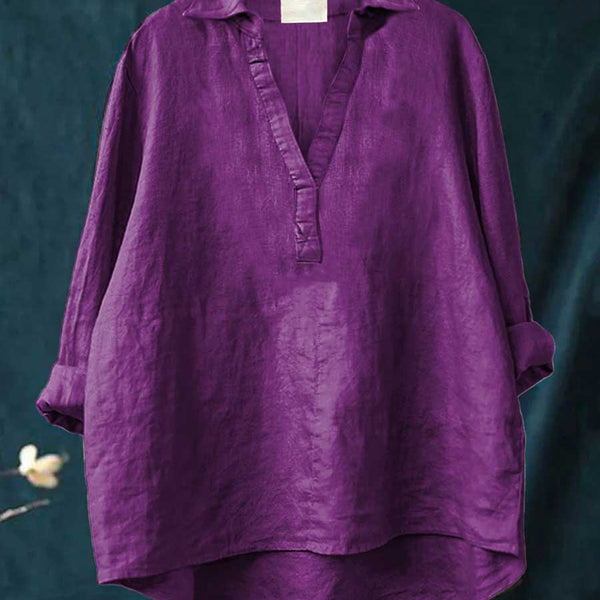 Andréa | Blouse Élégance Naturelle