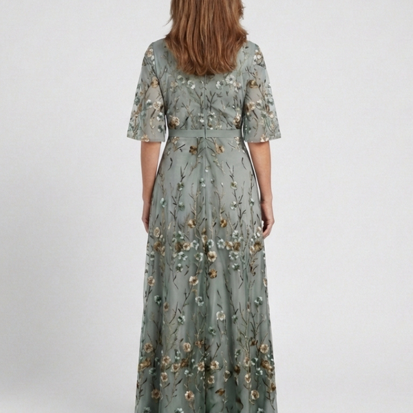 Céliane | Robe Maxi Fleurie Élégance Naturelle