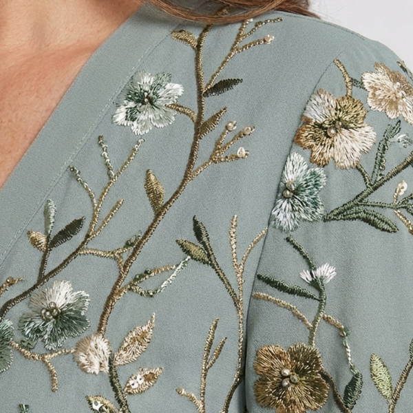 Céliane | Robe Maxi Fleurie Élégance Naturelle