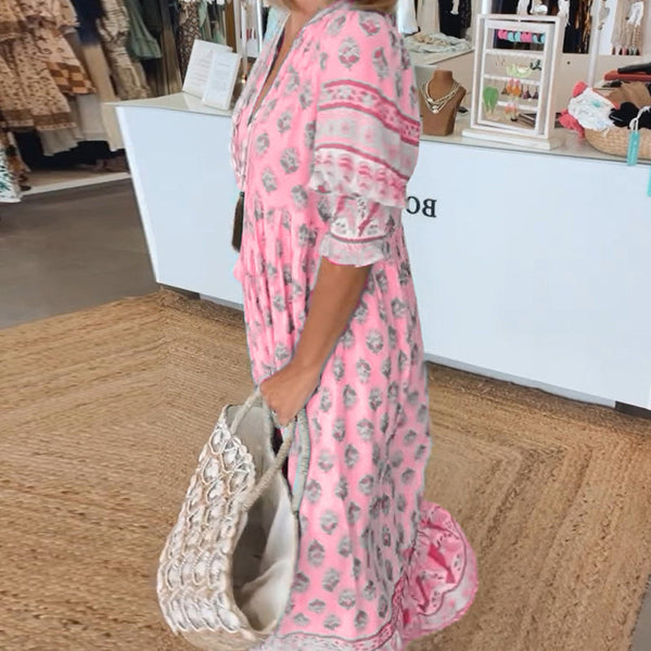 Isaline | Robe Bohème Fluide