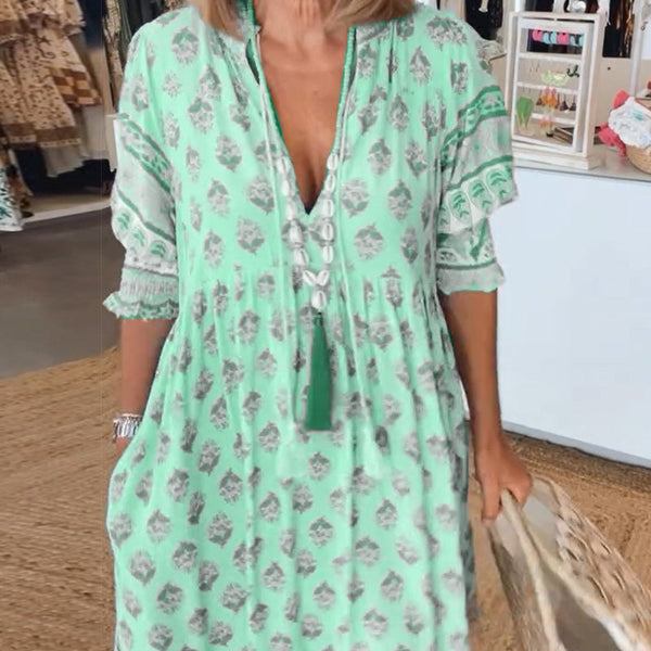 Isaline | Robe Bohème Fluide